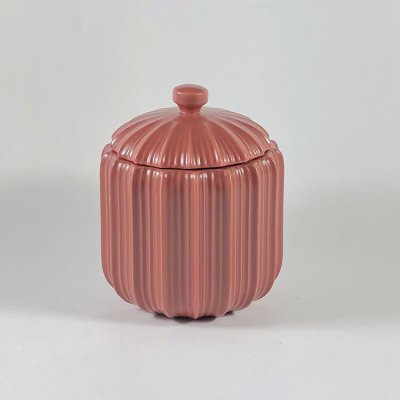 Wholesale Candle Jar Top Promotion Candle Jar With Geometry Element